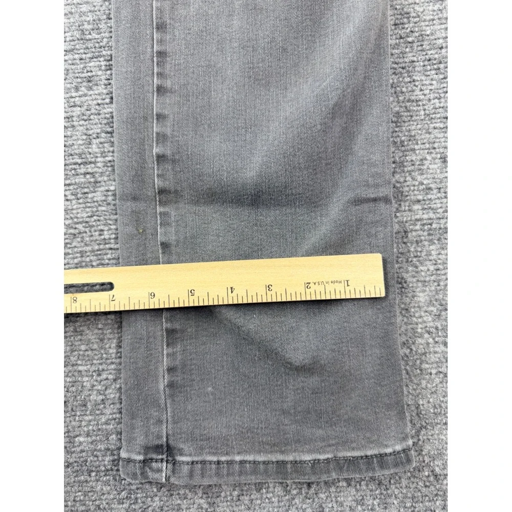 Levis 513 Slim‎ Straight Jeans Mens 36x30 Grey Denim Pants 08513-0786